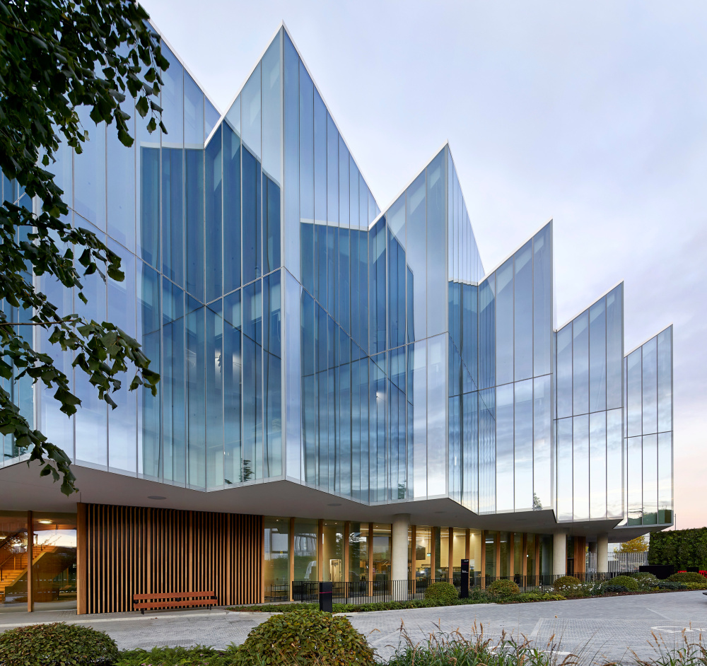 AstraZeneca Cambridge, hoekbeeld