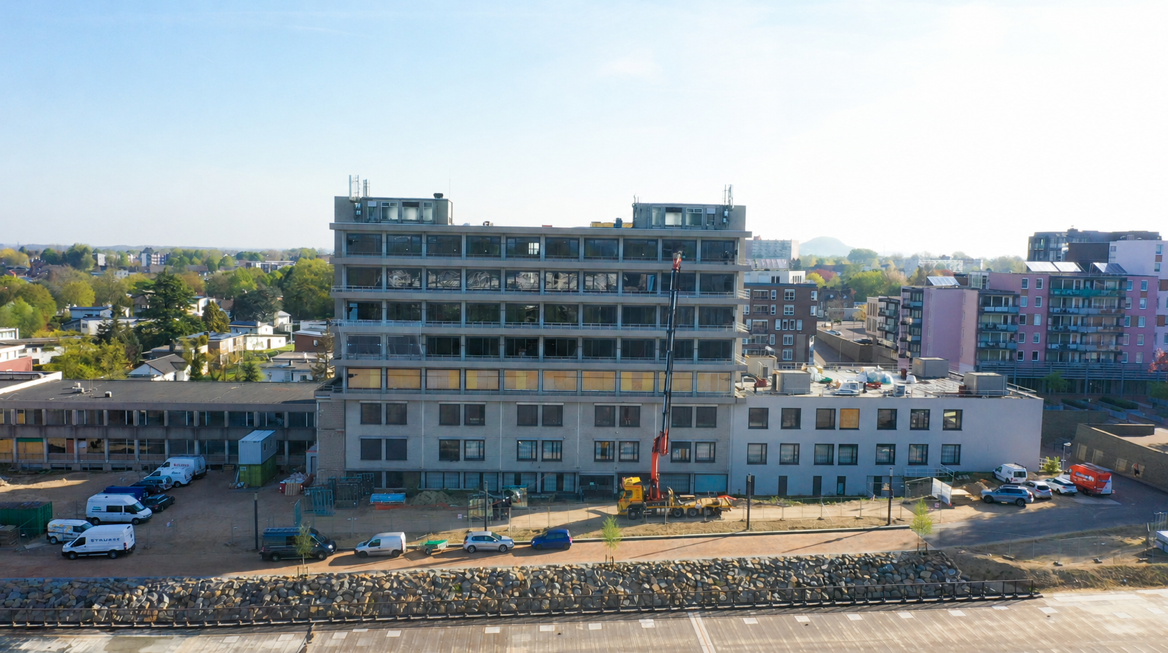 Gevelrenovatie voormalig ziekenhuis, Kerkrade
